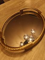 Dienblad verguld 24 kt (brass Milano), Antiek en Kunst, Ophalen