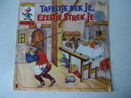 Sprookjes LP "Tafeltje Dek je, Ezeltje Strek Je" anno 1975., Cd's en Dvd's, Vinyl | Kinderen en Jeugd, Gebruikt, Verhaal of Sprookje