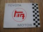 Sticker Toyota Motor 8 x 6 cm, Verzamelen, Ophalen of Verzenden, Nieuw, Auto of Motor