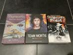 Set van 3 jeugdboeken Stravaganza, Team Mortis, Skulduggery, Boeken, Ophalen of Verzenden, Zo goed als nieuw