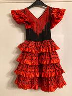 Verkleedkledij flamingo jurk kind - 4 jaar, Enlèvement ou Envoi, Utilisé, 104 ou plus petit, Fille