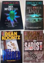 4 Thriller boeken van Dean Koontz, Livres, Thrillers, Enlèvement, Utilisé