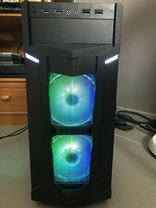 PC GAMING Ryzen 5 + RTX 2060, Computers en Software, Desktop Pc's, Zo goed als nieuw, 4 Ghz of meer, HDD, SSD, 16 GB, Met videokaart