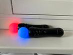 2 x Move controllers PS3 PS4 PS5 VR (ps4 versie), Verzenden, Zo goed als nieuw