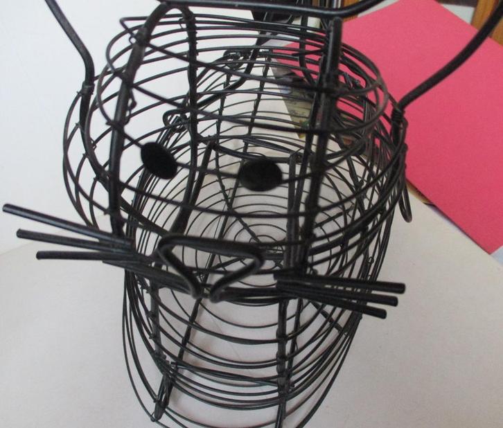 Eiermandje in de vorm van een poes , nieuwe staat, Verzamelen, Dierenverzamelingen, Nieuw, Overige typen, Hond of Kat, Ophalen of Verzenden