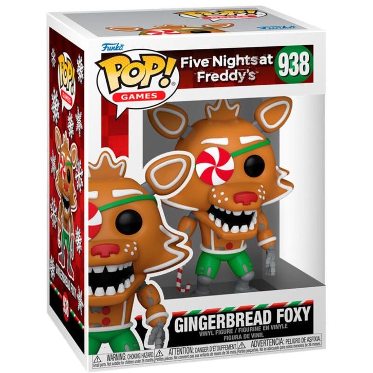 Funko POP Five Nights at Freddy's - Gingerbread Foxy (938), Verzamelen, Poppetjes en Figuurtjes, Nieuw, Ophalen of Verzenden