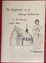 Kapelanie H. Catharina te RUISBROEK., Ophalen of Verzenden