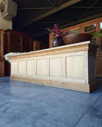 Antieke Grenen Toonbank | Winkelkast | Dressoir #2249 beschikbaar voor biedingen