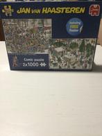 Jan van Haasteren (op glad ijs en kerstbomenmarkt), Hobby en Vrije tijd, Ophalen, Meer dan 1500 stukjes, Zo goed als nieuw, Legpuzzel