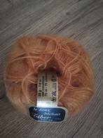 cognac kleurige mohair Tiber super kid, Hobby en Vrije tijd, Breien en Haken, Ophalen of Verzenden, Nieuw