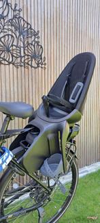 Qibbel air fietsstoeltje zwart, Fietsen en Brommers, Ophalen, Achterzitje, 0 t/m 18 kg, Zo goed als nieuw