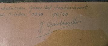 antwerpen oktober 1914 beschikbaar voor biedingen