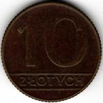 Polen : 10 Zlotych 1989  Y#152.2  Ref 14634, Postzegels en Munten, Ophalen of Verzenden, Polen, Losse munt