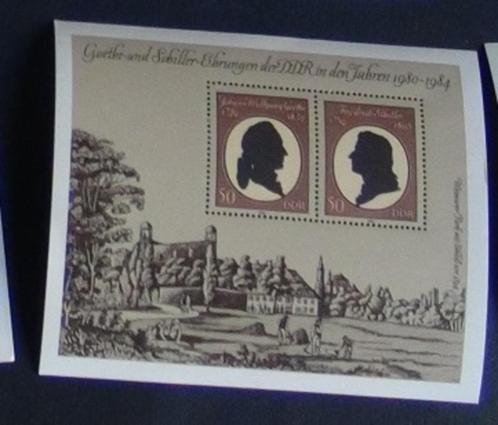 DDR: setje postfrisse blokjes en velletjes (Nr20), Postzegels en Munten, Postzegels | Europa | Duitsland, Postfris, DDR, Ophalen of Verzenden