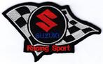 Suzuki Racing stoffen opstrijk patch embleem #3, Motoren, Verzenden, Nieuw