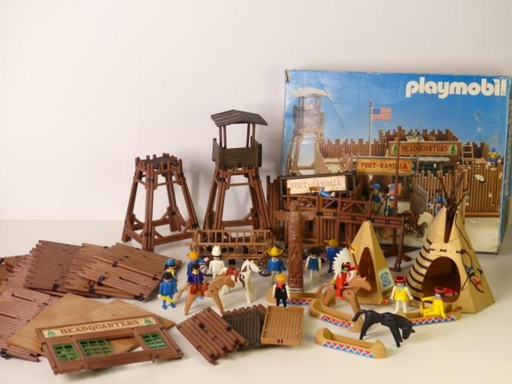 Playmobil 3419 Fort Randall, Kinderen en Baby's, Speelgoed | Playmobil, Gebruikt, Complete set, Ophalen of Verzenden