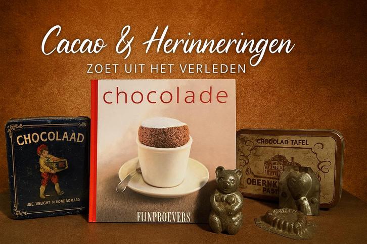 Cacao & Herinneringen zoet uit het verleden., Boeken, Kookboeken, Ophalen of Verzenden