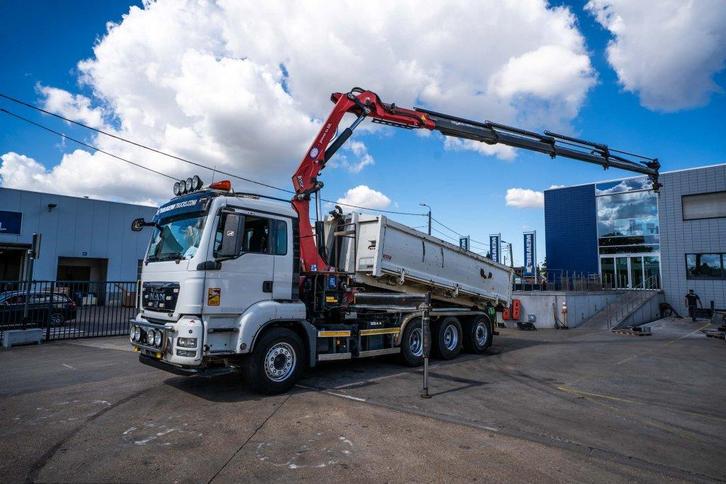 MAN TGS 35.440 BL - HMF 2020 K4 (bj 2011), Auto's, Vrachtwagens, Bedrijf, Te koop, Airconditioning, Elektrische ramen, Navigatiesysteem