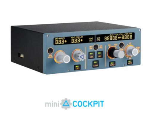 Flight-simulator MSFS 2020 & 2024 - miniCockpit  FCU, Computers en Software, Dockingstations, Zo goed als nieuw, USB-hub, Ophalen