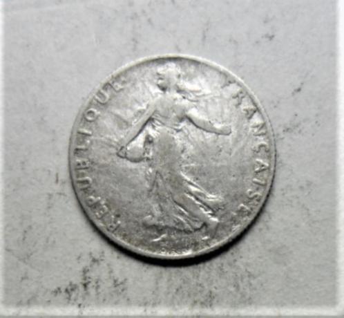 Zilveren munt Frankrijk 50 kt 1914 sower, Postzegels en Munten, Munten | Europa | Niet-Euromunten, Losse munt, Frankrijk, Zilver