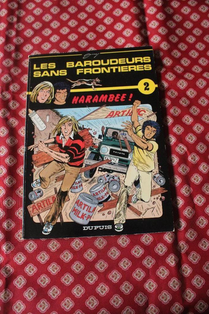 DEDICACE - Les Baroudeurs sans Frontieres - T2 - HARAMBEE, Livres, BD, Comme neuf, Une BD, Enlèvement ou Envoi