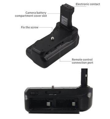 Battery Grip CANON EOS 77D 800D 9000D Rebel T7i Kiss X9i beschikbaar voor biedingen