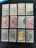 Madagascar 1908-1927 - transport per draagstoel (filanzane), Ophalen of Verzenden, Overige landen, Gestempeld