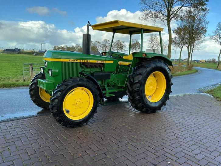 1977 John Deere 2030S Vierwielaangedreven landbouwtractor, Zakelijke goederen, Landbouw | Tractoren, John Deere, Gebruikt