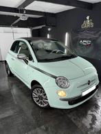 Fiat 500 Cabriolet – 2015 – 78 500 km – Très bel état, Cuir, Euro 6, Entreprise, Boîte manuelle