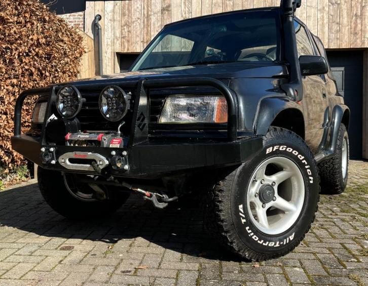 Suzuki Vitara 1.6 cabrio Benzine 4x4, Auto's, Suzuki, Particulier, Vitara, 4x4, Alarm, Bluetooth, Centrale vergrendeling, Open dak