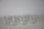 Set van 6 bormioli rocco tempered - italy thee glazen, Ophalen of Verzenden, Gebruikt, Overige typen