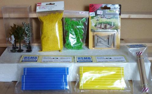 Scenery materiaal   1/87  HO, Hobby en Vrije tijd, Modeltreinen | H0, Zo goed als nieuw, Overige typen, Overige merken, Ophalen of Verzenden