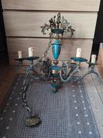 Zeer decoratieve Napoleon III kroonluchter, Huis en Inrichting, Lampen | Kroonluchters, Ophalen of Verzenden, Gebruikt, Metaal