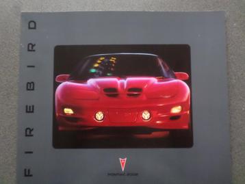 Brochure de la Pontiac Firebird 2002 américaine