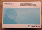Originele Honda XL1000V/A Gebruikershandleiding (NL/DE/FR), Motoren, Verzenden, Honda