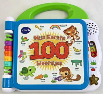 Vtech Mijn Eerste 100 Woordjes Interactief Nederlands Engels beschikbaar voor biedingen
