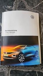 VW T-ROC Cabrio handleiding Duits, Ophalen of Verzenden, Zo goed als nieuw