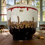 Vintage fat lava bloempot BAY KERAMIK, Ophalen of Verzenden