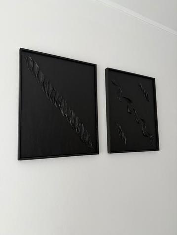 2 tableaux (40x50) beschikbaar voor biedingen