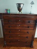 Mahonie commode, Antiek en Kunst, Antiek | Meubels | Kasten, Ophalen