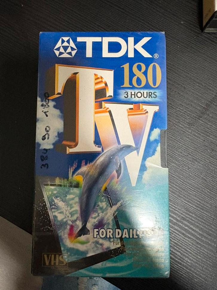 Lege VHS-cassette – ongebruik, Cd's en Dvd's, VHS | Film, Nieuw in verpakking, Ophalen