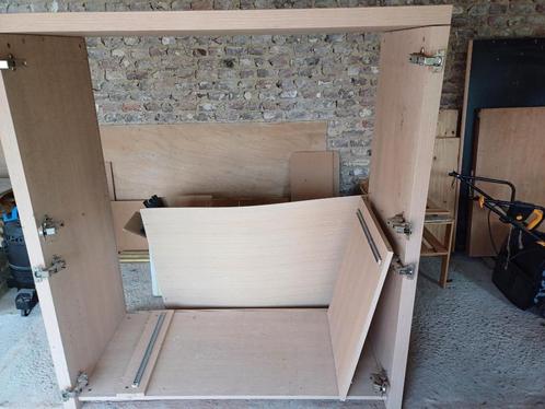 computerkast, Huis en Inrichting, Kasten | Computermeubels, Gebruikt, 120 tot 170 cm, 120 tot 170 cm, 40 tot 80 cm, Overige houtsoorten