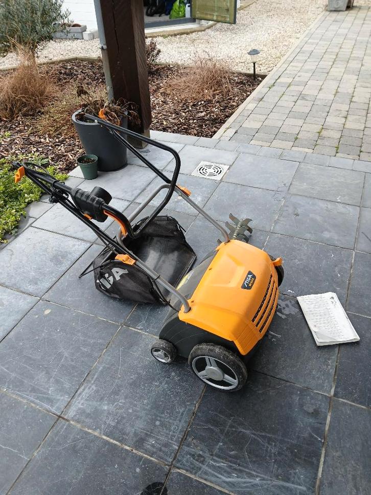 STIGA VERTICUTEERDER, Tuin en Terras, Verticuteermachines, Gebruikt, Elektrisch, Ophalen