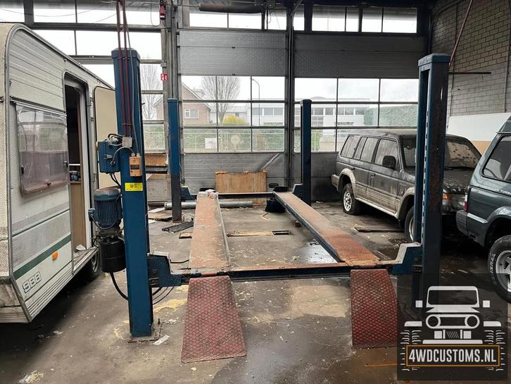 Hefbrug 4 koloms master ML 3200 kg 1992, Auto diversen, Autogereedschap, Gebruikt, Ophalen