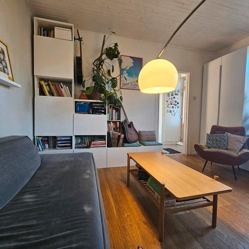 ikea besta blanc ensemble bibliotheque/tv, Huis en Inrichting, Kasten | Boekenkasten, Zo goed als nieuw, Ophalen