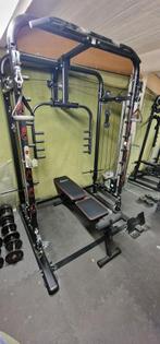 Fitness toestel + halters + gewicht, Ophalen, Zo goed als nieuw