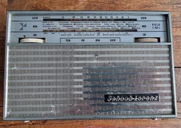 Vintage antieke radio Schaub-Lorenz POLO T40L van 1963