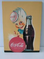 Houten reklameplaat van Coca Cola, Ophalen of Verzenden