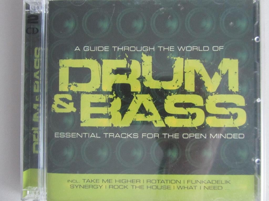 2CD DRUM & BASS (A guide through the world of...)(21 tracks), Cd's en Dvd's, Cd's | Dance en House, Ophalen of Verzenden, Zo goed als nieuw