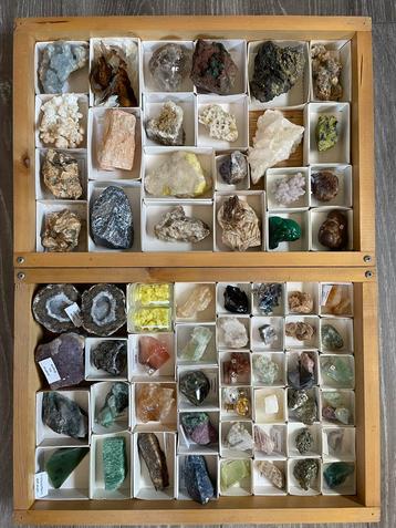 Mineralen en fossielen beschikbaar voor biedingen